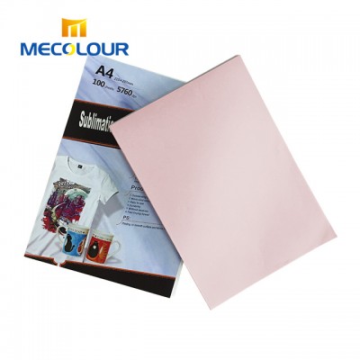 Mecolour cheap high-quality sublimation transfer paper a4 for t-shirt