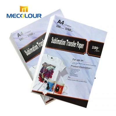 100gsm sublimation paper a3 a4 size for tshirt