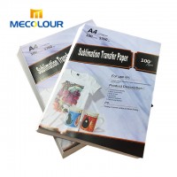 Mecolour no curl  high-quality sublimation transfer paper a4 for t-shirt